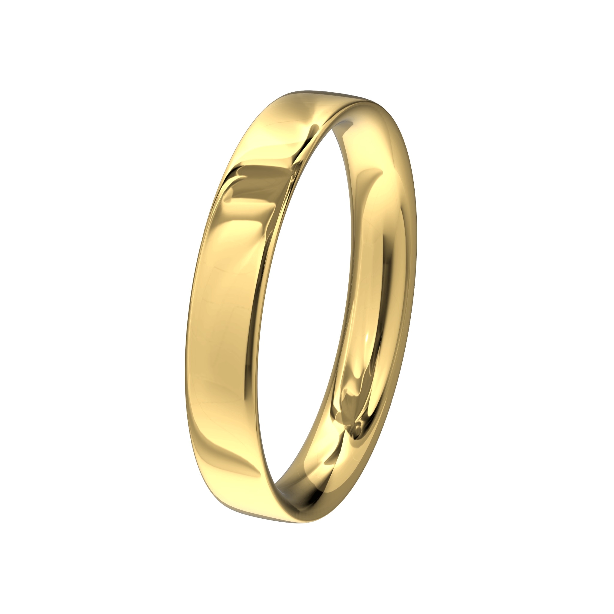 Model 10: Buitenkant flauwbol, binnenkant bol met ronde zijkanten