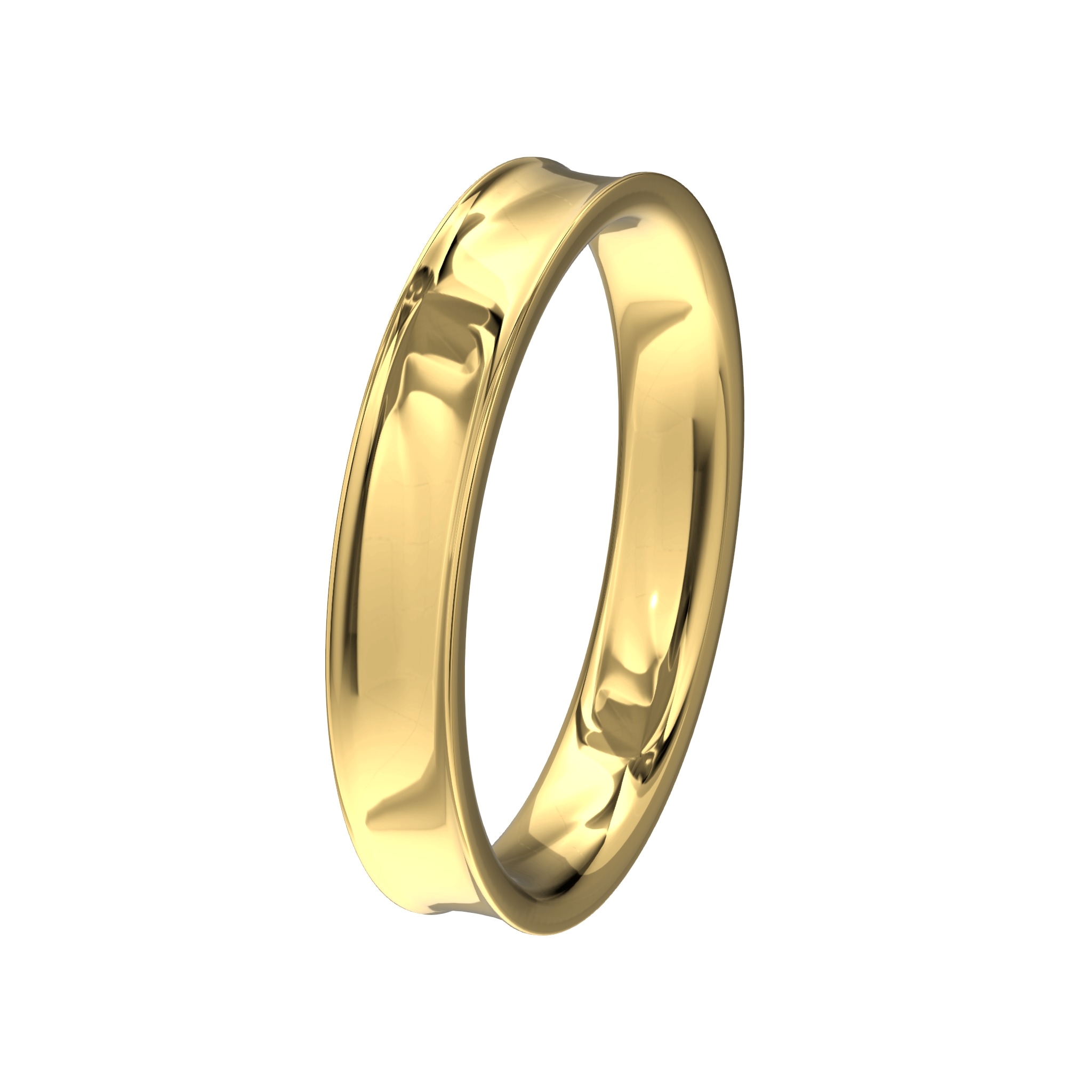 Model 15: Buitenkant hol, binnenkant bol met rechte zijkanten