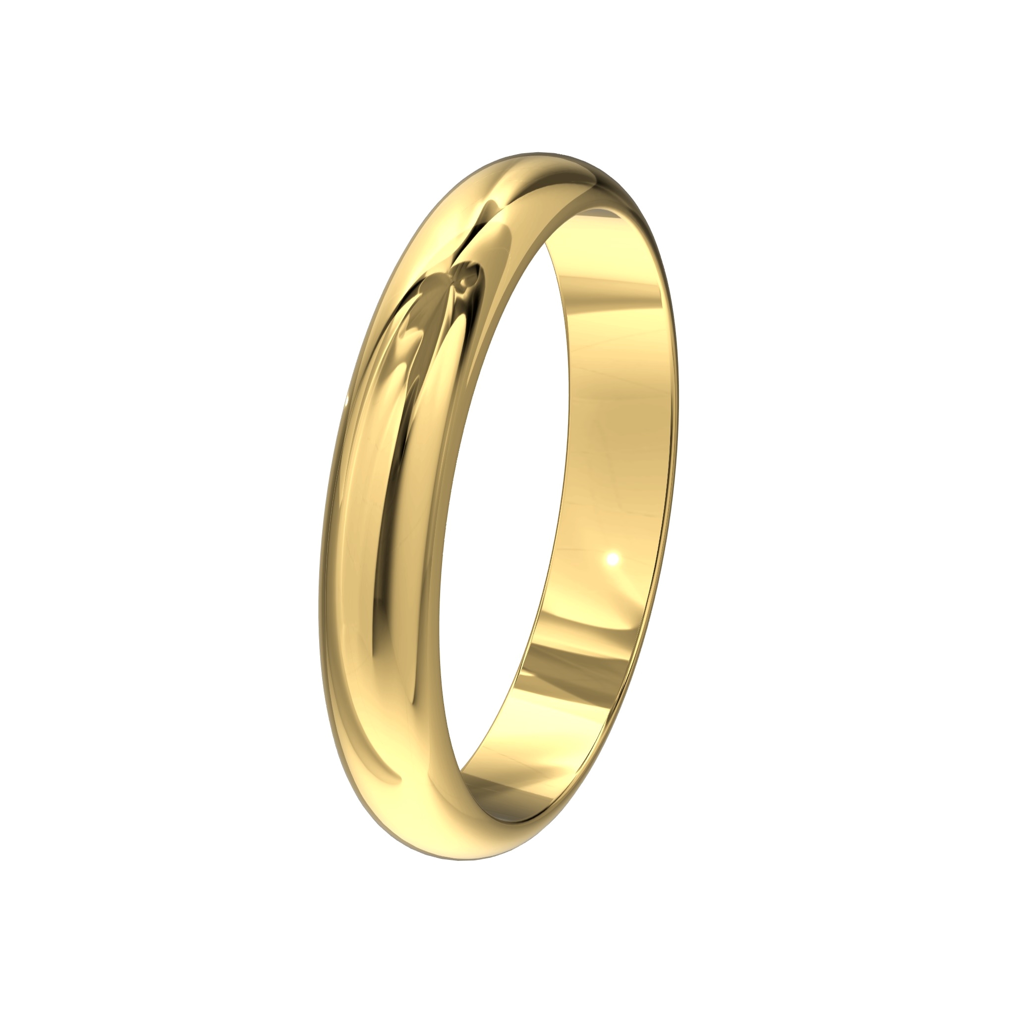 Model 2: Buitenkant bol, binnenkant vlak zonder zijvlak