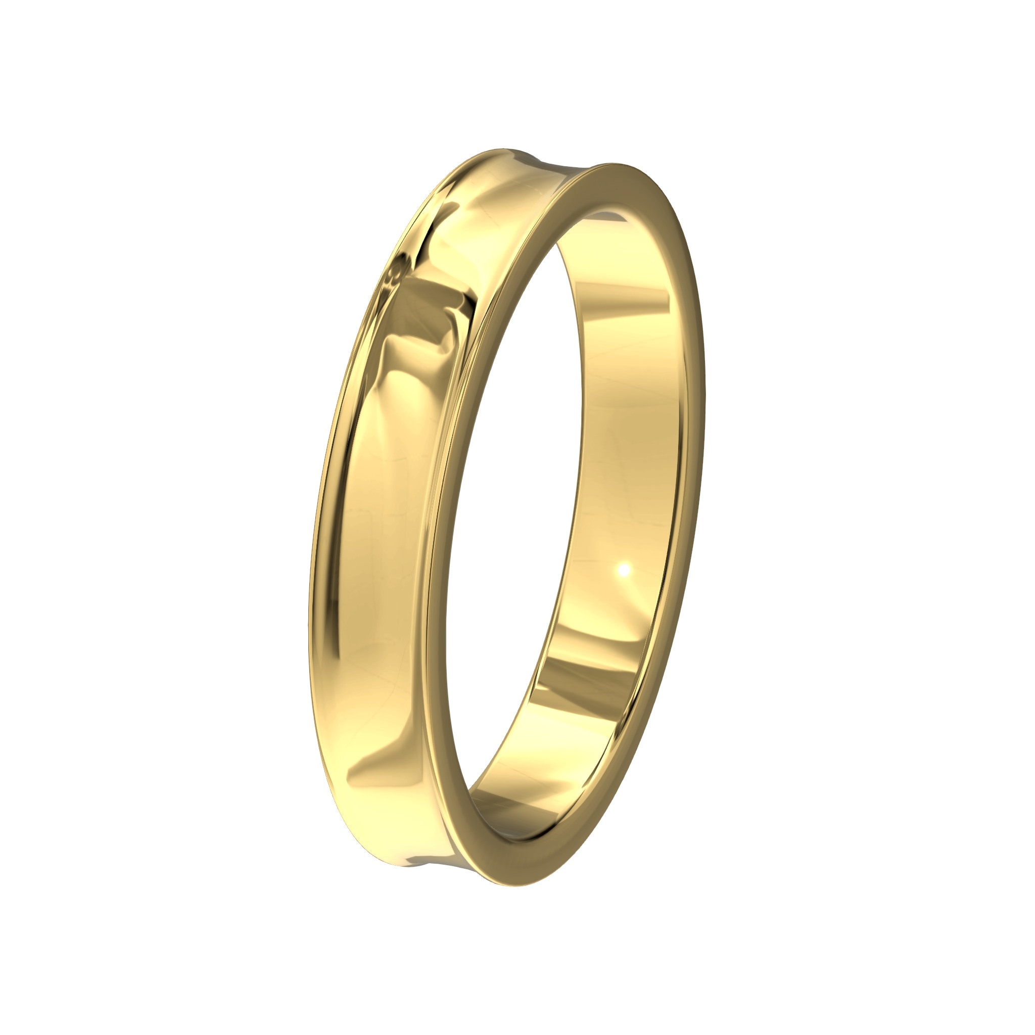 Model 16: Buitenkant hol, binnenkant vlak met rechte zijkanten