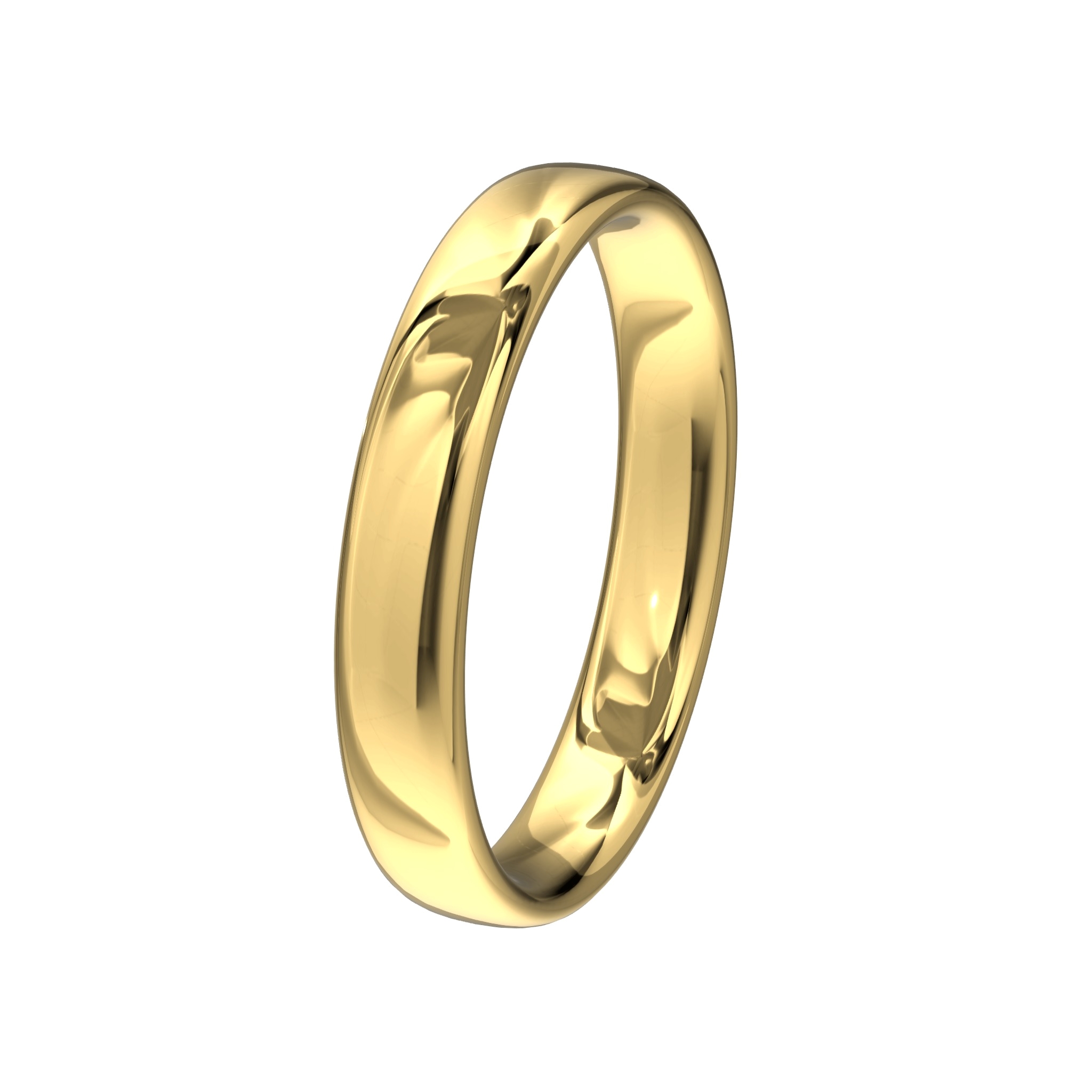 Model 4: Buiten- en binnenkant bol met ronde zijkanten